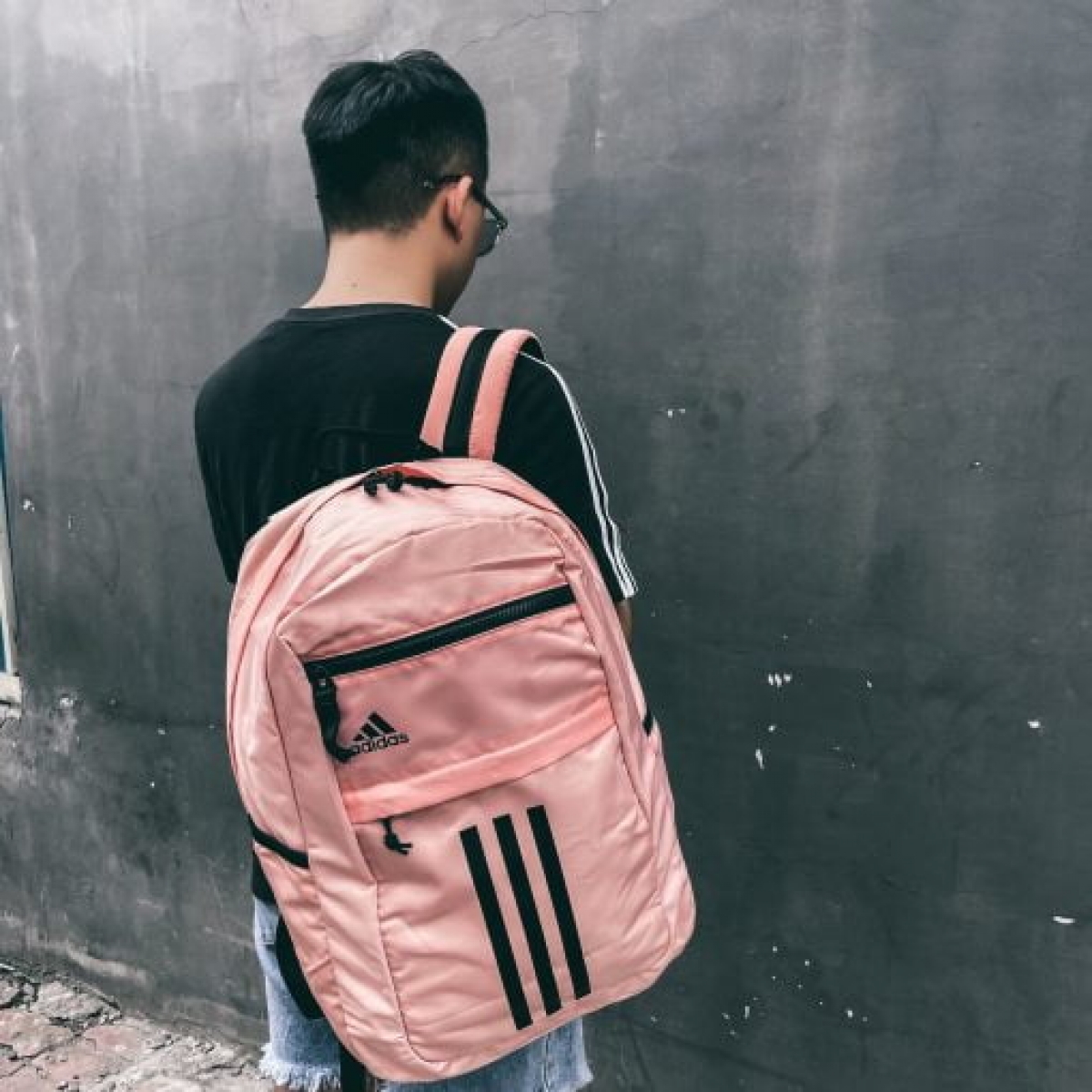 Balo Adidas League 3-Stripes – Pink