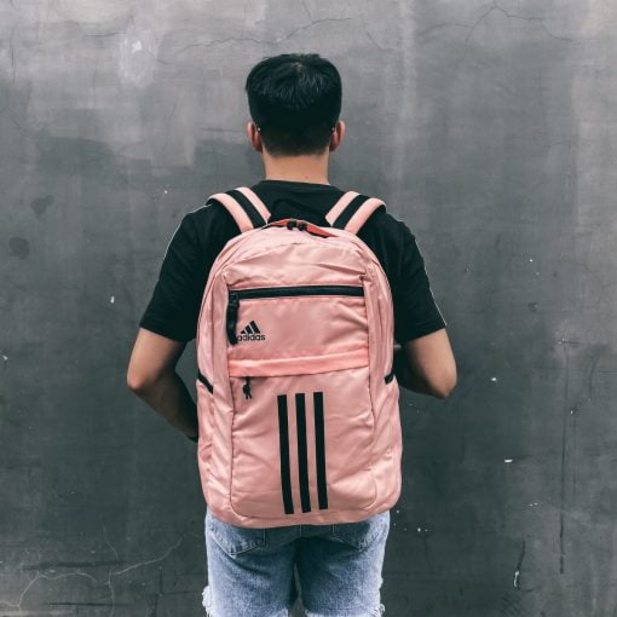 Balo Adidas League 3-Stripes – Pink