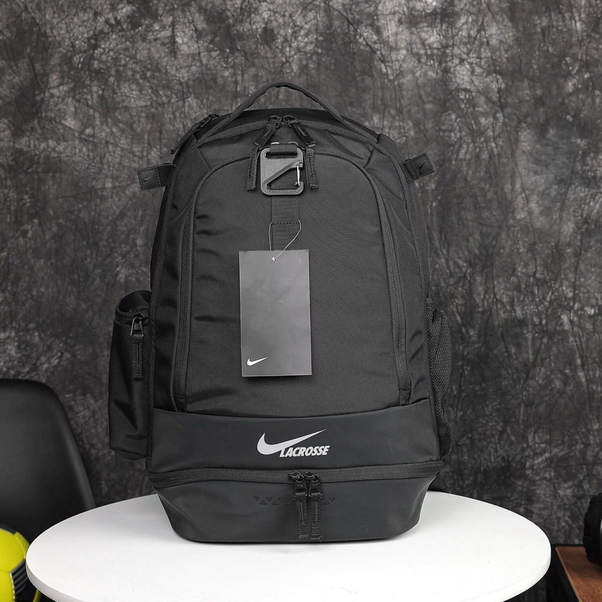 Balo Thể Thao Nike Zone Lacrosse Backpack Có Ngăn Giày Riếng
